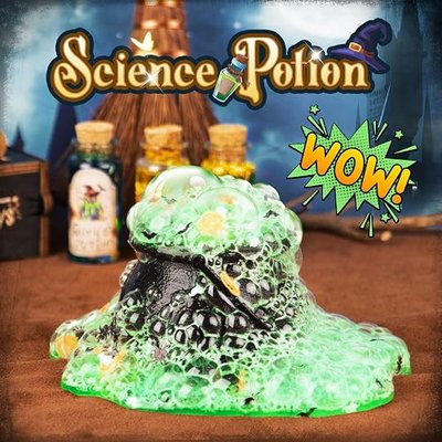 Alritz Science Potion Kits for Kids - 23 Magic Mix Potion Bottles, Witches Cauldron, Birthday Party Decorations Gifts Toys for Boys Girls 8 9 10 11+ Years Old