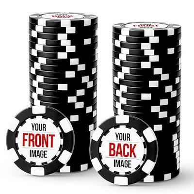 Custom Poker Chips | Custom Poker Chip Sets of 5-500 | Personalized Poker Chips | Custom Poker Chips with Logo