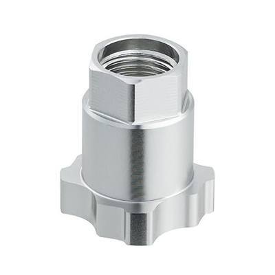 InoKraft Paint System Spray Gun Adapter F16*1.5, 16 mm Female, 1.5 mm Thread, Compatible with InoKraft D1 LVLP, Harbor Freight Central Pneumatic HVLP Gravity Feed Air Spray Gun, AEROPRO R500, Iwata