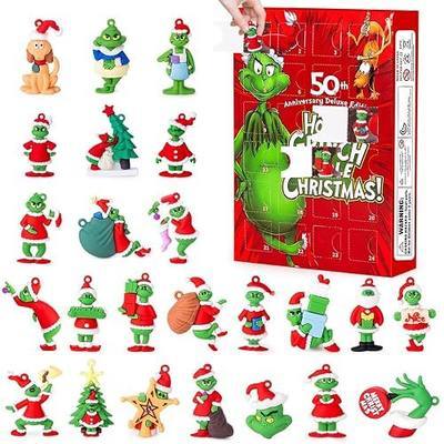 Christmas Advent Calendar 2026,Christmas Vacation Countdown Calendars,Christmas Tree Ornaments Stocking Stuffers Gifts with 24 pcs Collectible Doll Figures for Kids and Adults