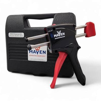MS50 Universal Dispensing Gun For 50ml Epoxy Cartridges, Dispenser For Corion (Substitute for DMA50, DS51, DS53, DMA51) supports 1:1, 2:1, 3:2, 4:1 & 10:1 ratio, Dental Impression Gun & Panel Bond