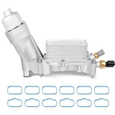 926-959 Oil Cooler Engine Oil Filter Housing Assembly, Full Aluminum Oil Cooler Kit for 3.6L 2012-2016 Jeep Grand Cherokee Wrangler, Dodge Caravan Charger Durango Journey, Chrysler 200 300 Ram 926-876