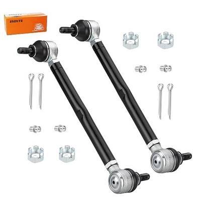 2Pcs Golf Steering Tie Rod End & Shaft Kit for EZ-GO TXT Medalist Marathon 1994-2001 70074-G01 70074-G02