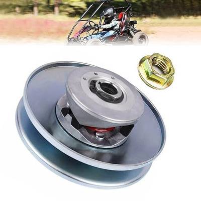 KT196 Go Kart Clutch Driven Pulley 16mm Bore for Coleman KT196 Go Kart | Fits Coleman 16mm Drive Shaft 30 Series Torque Converter Minibike with Mounting Lock Nut (Only for 16mm Coleman Models)