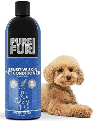 Pure Fur! by Girl With The Dogs - Made in USA - Sensitive Skin Pet Conditioner, 16 oz