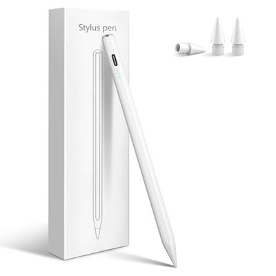 Stylus Pen for iPad 2026-2018 with 13mins Fast Charge,Tilt Sensitivity