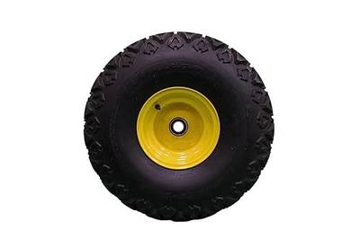 Antego 22.5x10.00-8 Gator Tire/Wheel Assembly, Replaces AM143568, Set of 2 | Pre-mounted ATV/UTV assembly; replaces John Deere AM143568, M118820. Verify size, hub or bolt pattern, offset and clearance.