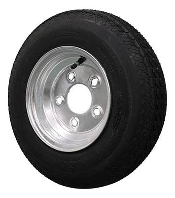 Antego 4.80-8 Galvanized 5 Lug Trailer Tire Wheel Assembly | Set of 1