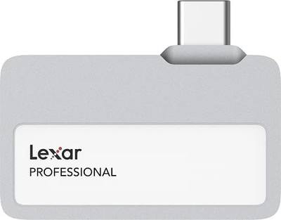 Lexar 2TB Professional Go Portable SSD, Supports Apple 4K 60fps ProRes, Up to 1050MB/s, USB 3.2 Gen 2, Rugged, IP65, Ultracompact, Compatible w/iPhone 15/16 (Not 17), External SSD (LSL400X002T-RNSNU)