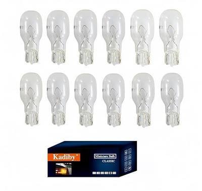 12 Bulk Pack 921 Bulb, Camper Rv 921ll 921cv 912ll T15 912 904 906 916 W16W Backup//Stop/Trunk Cargo/Signal Auto RV Camper Light Bulbs Fit for Accord, Silverado,Ram Pickup, Cherokee