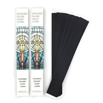 Stained Glass Lead Lines, 12" x 1/8", 288 Total Linear Feet