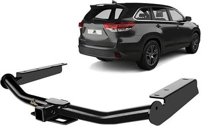 Geteen Class III Trailer Hitch, Tow Hitch 2 Inch Receiver Compatible with (2014-2019) Toyota Highlander and Lexus RX350L, Multi-Fit Hitch to Receive Ball Mount Cargo Carrier Bike Rack Tow Hook