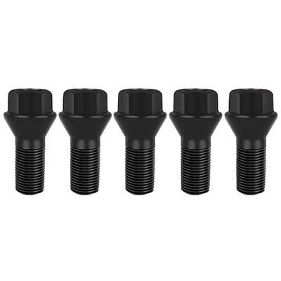 Wheel Lug Bolt Stud M14×1.25 Lug Nuts for BMW Wheel Stud Kit | Compatible with BMW F30 F35 F10 F25 X3 E70 X5 - 5 Pack