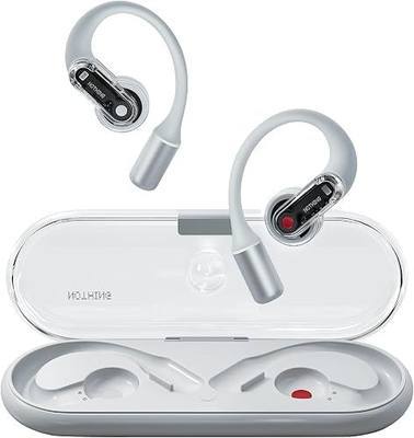 Nothing Ear (open) Ultra-light Open Ear Headphones with Adjustable Earhooks, Multipoint Connection Bluetooth Earbuds with Clear Voice Technology for AI Calls, IP54, Fast Charging, ChatGPT Supported