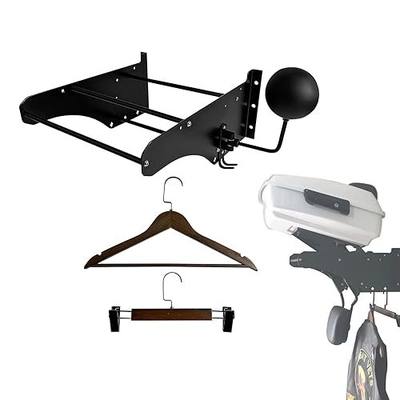 Tour Pack Wall Mount Depot Wall Storage Rack for Trunk Pak Mounting Luggage Rack Backrest Sissy Bar Compatible for Harley Touring Road Street Glide Road King Electra CVO and Indian