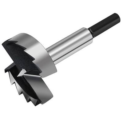 2 Inch Forstner Drill Bit for Woodworking, 2" Forstner Bit Wood Drill Bits for Holes, Hinge Cutter for Hard Wood, Plastic, Plywood HEX Shank