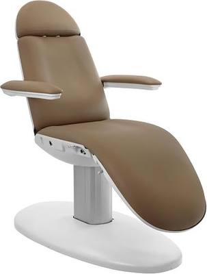 SKINACT Venus Electric Medical Spa Treatment Table & Chair with Wired Hand Remote Control, Adjustable Multi-Function Esthetician Bed for Facial, Med Spa, Massage & Beauty Treatments, Sand