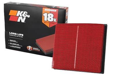 K&N Engine Air Filter: Long Life 18,000 Mile Replacement Air Filter: Compatible 2010-2026 Toyota/Lexus/Mitsubishi (Highlander, RAV4, Sienna, Avalon, Camry, ES 350, NX300, Rx350, L200, Triton) KNA-2443