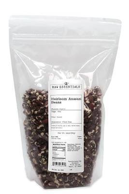Raw Essentials Heirloom Anasazi Beans, 24 Ounce Bag | Chili, Refried Beans, Soups and Stews, Non-GMO, Gluten Free, Vegan and Paleo