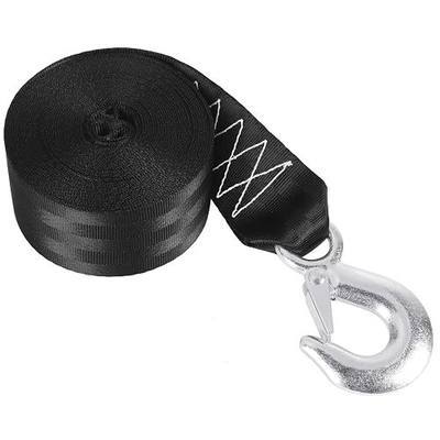 2" X 20ft Boat Trailer Winch Strap with Hook 10000 lbs Boat Winch Strap | Towing Boat, Trailer, WaveRunner, Jet Ski