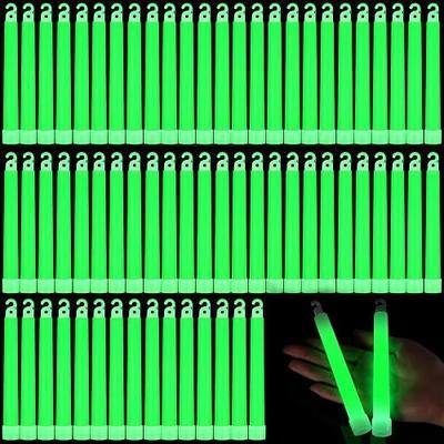 Sotiff 144 Pcs Bright 6 Inch Large Glow Sticks Bulk Emergency Glow in The Dark Sticks with 12 Hour Duration for Camping Hiking Outdoor Parties Activities Survival Storms (Green)