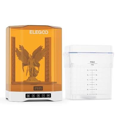ELEGOO Mercury Plus 3.0 Larger Wash and Cure Station, Resin Curing Machine | for LCD/SLA/DLP 3D Printing Models, Best for Saturn, Mars 3D Printer, Washing Size of 230 * 135 * 260mmm