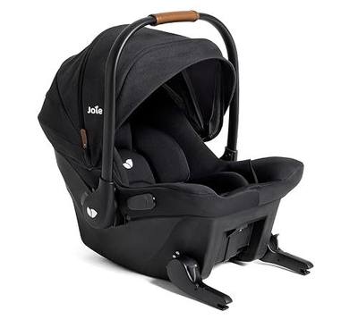 Joie Baby, Mint Latch Baseless Infant Car Seat – Lightweight, Built-in Rigid Lower Anchor Attachments and Side-Impact Protection – No Base Installation Required, Travel-Friendly Design (Shale Dark)
