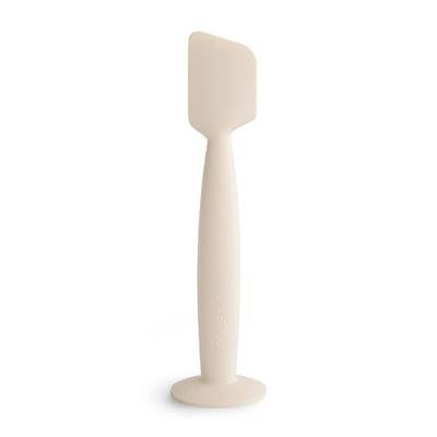 mushie Diaper Cream Applicator Soft Silicone with Suction Base (Shifting Sand)