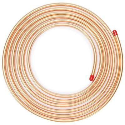 3/4" OD x 5 Ft Copper Tubing, 99.9% C12200 ASTM B280, T2 Pure Copper Tube, Refrigeration ACR Tubing, HVAC, Refrigerators, Industry, DIY