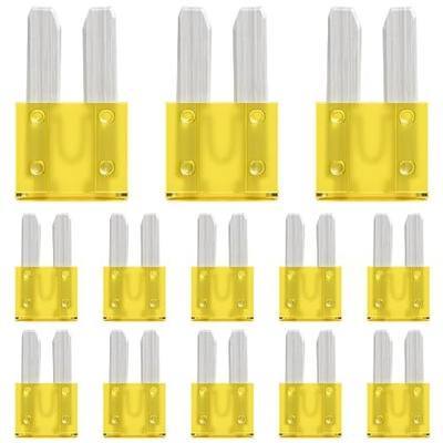 20 Amp Micro2 Fuse 20Amp Micro 2 Car Fuses 20A Automotive APT ATR Blade Fusibles para Autos for RV Vehicle Truck Motorcycle Boat (Pack of 30Pcs)