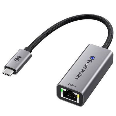 Cable Matters USB C to 2.5Gb Ethernet Adapter, 2.5 Gigabit Network Speed | 2.5 Gigabit Ethernet to USB C, Compatible with USB4, Thunderbolt 4/5, MacBook, Laptops, and USB-C Devices