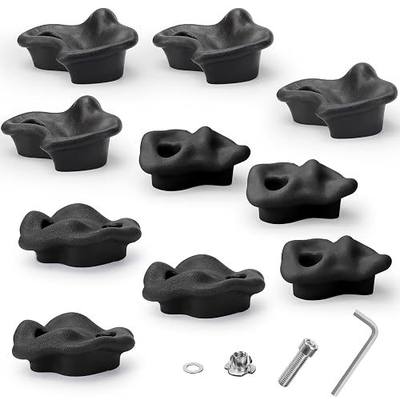10PCS Rock Climbing Holds for Climber,Large Adult Rock Climbing Stones | with Mounting Hardware for Indoor Outdoor Rock Climbing Wall,Perfect for Family Fun & Exercise