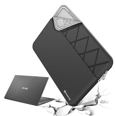 Smatree Laptop Sleeve for 14 inch ASUS Zenbook Duo 2024 UX8406 | for 14 inch ASUS Vivobook 14 Flip TP3407/S 14 S5406/S 14 OLED M5406 Copilot+PC,14inch Zenbook 14/14 OLED/14 Flip OLED (E413)
