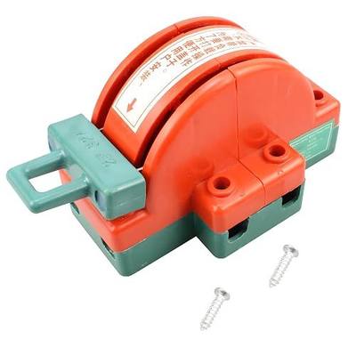 Disconnect Knife Switch Double Throw,32A 220V 2 Pole Safety Two-Way Double-Switching Switch