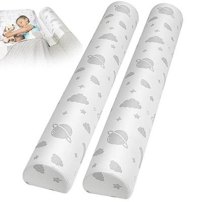Lilian&Gema 2 Packs Bed Bumper for Toddlers, Bed Rail for Toddlers, Toddler Bed Rails, Foam Bed Rails Bed Bumper for Queen, King, Twin, Full-Size Beds with Washable Cover