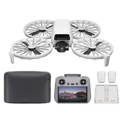 DJI Flip Fly More Combo With RC 2 Screen Remote Controller, Drone With 4K UHD Camera for Adults, Palm Takeoff, Auto Return, Intelligent Flight, 3 Batteries for 93-Min Flight Time | Drone With 4K UHD Camera for Adults, Palm Takeoff, Auto Return, Intelligent Flight, 3 Batteries for 93-Min Flight Time