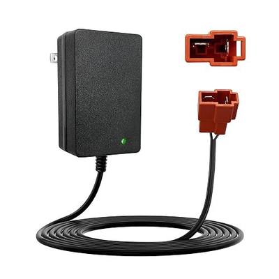12 Volt Battery Charger for Kids ATV Ride On Toys, Fit for BMX X6, Kid TRAX GMC, Wal-Mart, Moto ATV Quad, 12v Charger Replacement Parts for Ride On Toys, Power Wheels Charger with Red Square Plug