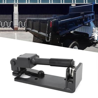 1665644 Right Side Tailgate Latch Kit for Dump Trucks | Fits for trucks with metal dump bodies, Black metal tailgate lock kit, Right-side latch replacement