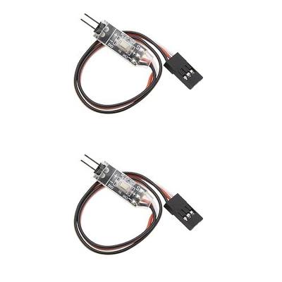 MEUS RACING AUX RC Light Remote Controller Switch, 3 Lighting Modes for RC Car, Boat, Drone, Trucks, Planes, Helicopter, Quadcopter (2)