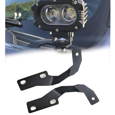 Low Profile Mount Hood Hinges Ditch Light Brackets for Toyota 4Runner 2010-2024, for Auxiliary Off-Road Lighting Fog Light(for 4Runner 10-24)