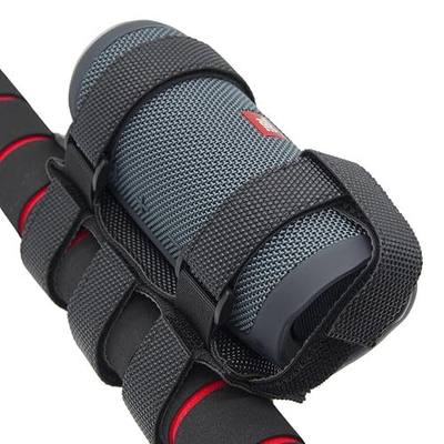 Portable Bike Golf-Cart Speaker Mount - Adjustable Strap Holder for JBL Flip 6 Charge 5 Series Bluetooth Speaker, Waterproof Holder for Railing or Handlebar of Bicycle, Scooter, utv, ATV, Motorcycle