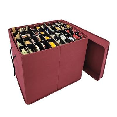 612 Vermont Slim Ornament Storage Box, Holds 120 Ornaments (SB-40061-VT) | Adjustable Dividers, 100% Acid-Free Materials, Measures 18" W x 13.75" D x 15" H