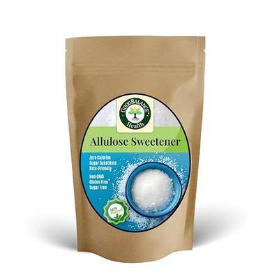 Good Balance Health – Premium 100% Pure Allulose Natural Sweetener | Zero Calories • Low-Glycemic • 1:1 Sugar Substitute for Baking, Coffee & Keto • 2lb Resealable Bag