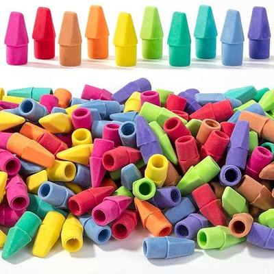 Mr. Pen- Pencil Erasers Toppers, 1000 Pack, Colorful, Latex Free, No Smudge | Mr Pen Erasers for Pencils Bulk