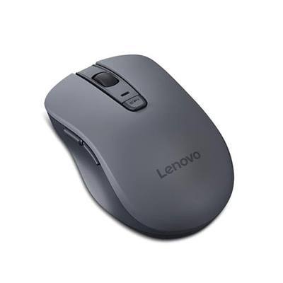 Lenovo WL310 Bluetooth Silent Mouse, Ergonomic, Adjustable DPI, Silent Clicks, Bluetooth 5.0, Portable for Windows, Mac, and Chromebook, Grey