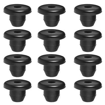 12 Pack Rubber Jack Oil Plug, Hydraulic Jack Oil Plug Flat-Head Rubber Hydraulic Filler Bung for Oil Reservoir Hole Black Jack Plugs Rubber for Oil Reservoir Filler Hole Jack Accessories