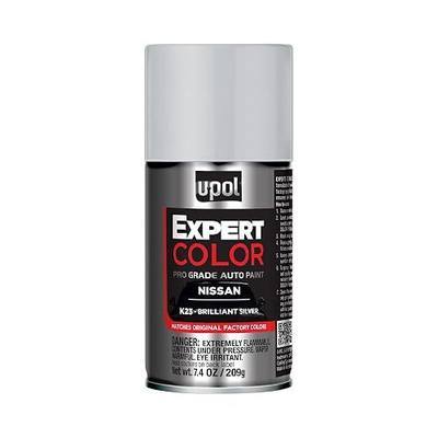 U-POL Expert Color, For Nissan K23, Automotive Spray Paint, Professional Grade, Long-Lasting, Easy-To-Use, Brilliant Silver