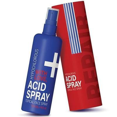 Hypochlorous Acid Spray, 4 Ounce Topical Skin Cleansing Spray for Eyelid and Eyelash, Non Toxic Hypochlorous Acid Spray for Face, Alcohol Free, Vegan, Cruelty Free, Hypochlorous Acid Cleaner for Skin