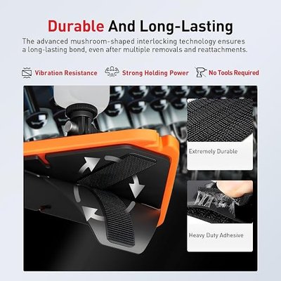 3M Dual Lock, Heavy Duty Reclosable Fastener, 1" x 2", SJ3550, 8 PCS | Industrial Strength, Removable, Self Mating, Interlocking Strips for Photo, Holder, Sensor and Other Deco Mountings