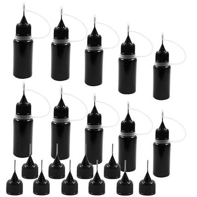 Bivethoi Precision Tip Applicator Bottle, 10ml, 10 PCS | Plastic Needle Tip Squeeze Bottle, For Quilling, DIY Paint & Acrylic Painting, Craft & Alcohol Ink, Multi-Purpose Use